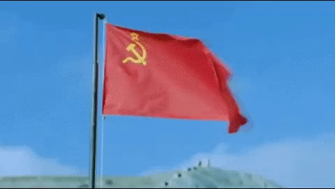 Картинки по запросу красное знамя gif